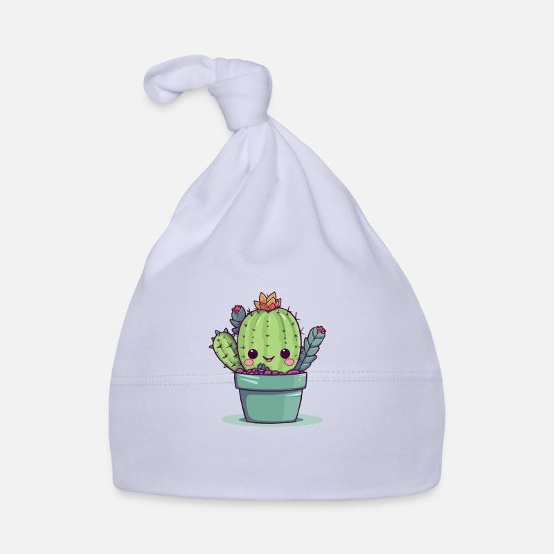 Cute baby cactus Organic Baby Cap