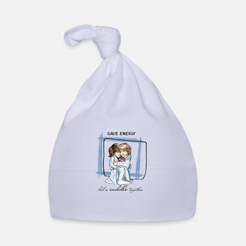 let s cuddle together Organic Baby Cap
