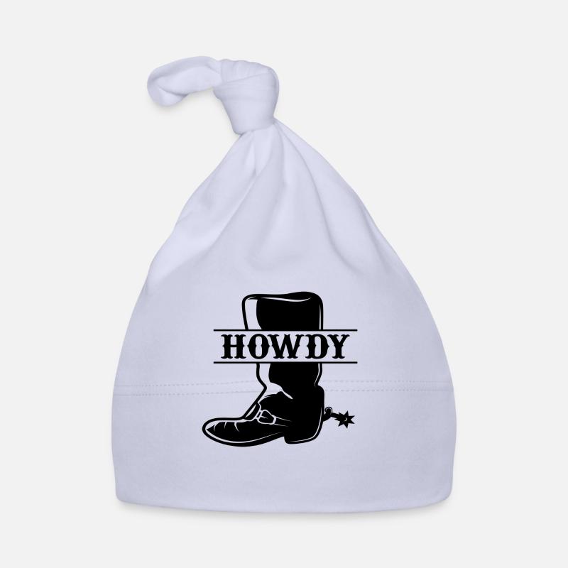 Bottes de cowboy Howdy Bonnet bio Bébé
