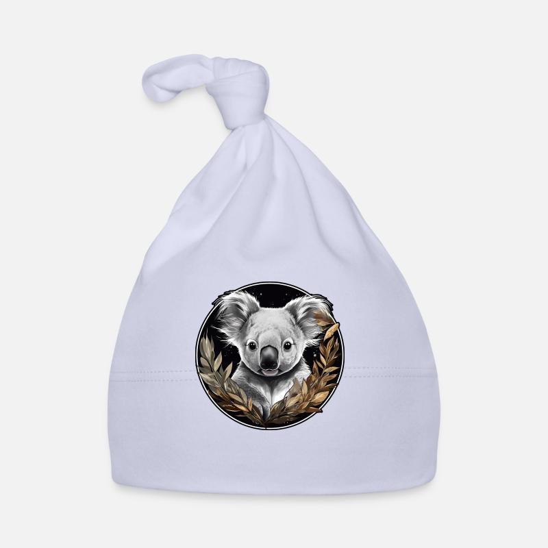 Cute koala Organic Baby Cap