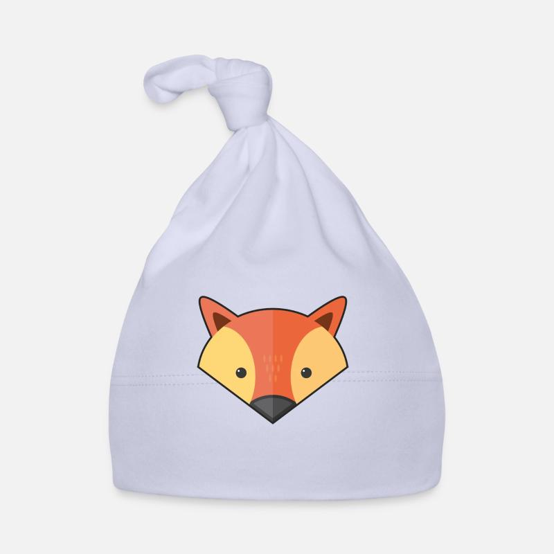 Renard simple mignon Bonnet bio Bébé