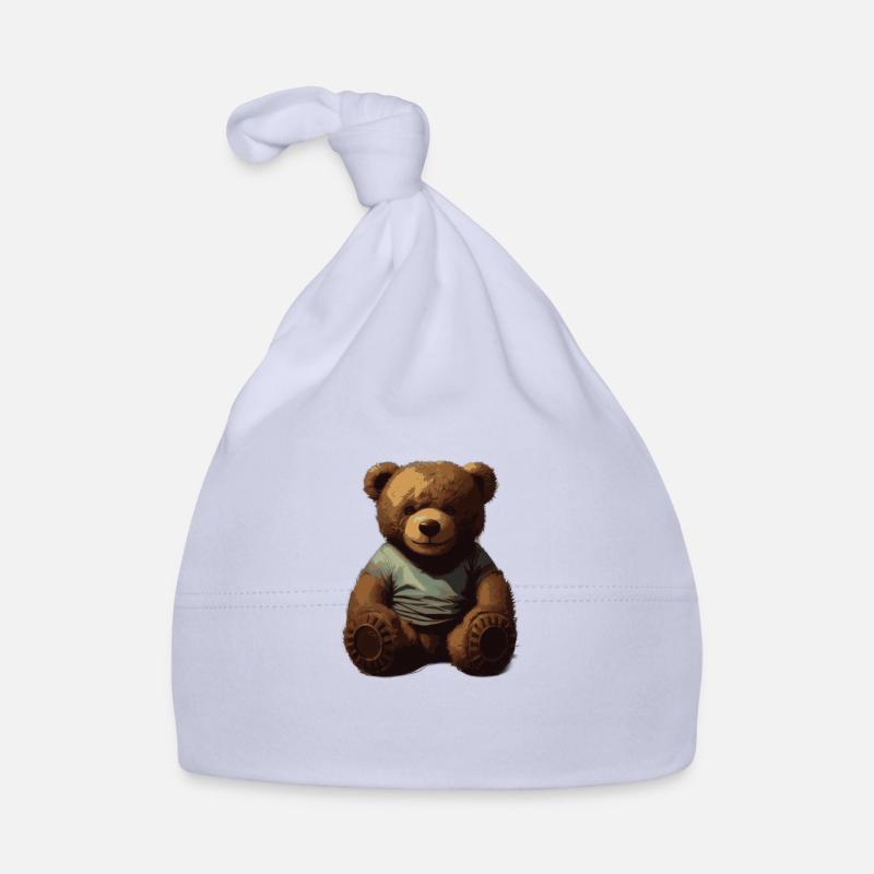 Teddybär Baby Bio-Mütze
