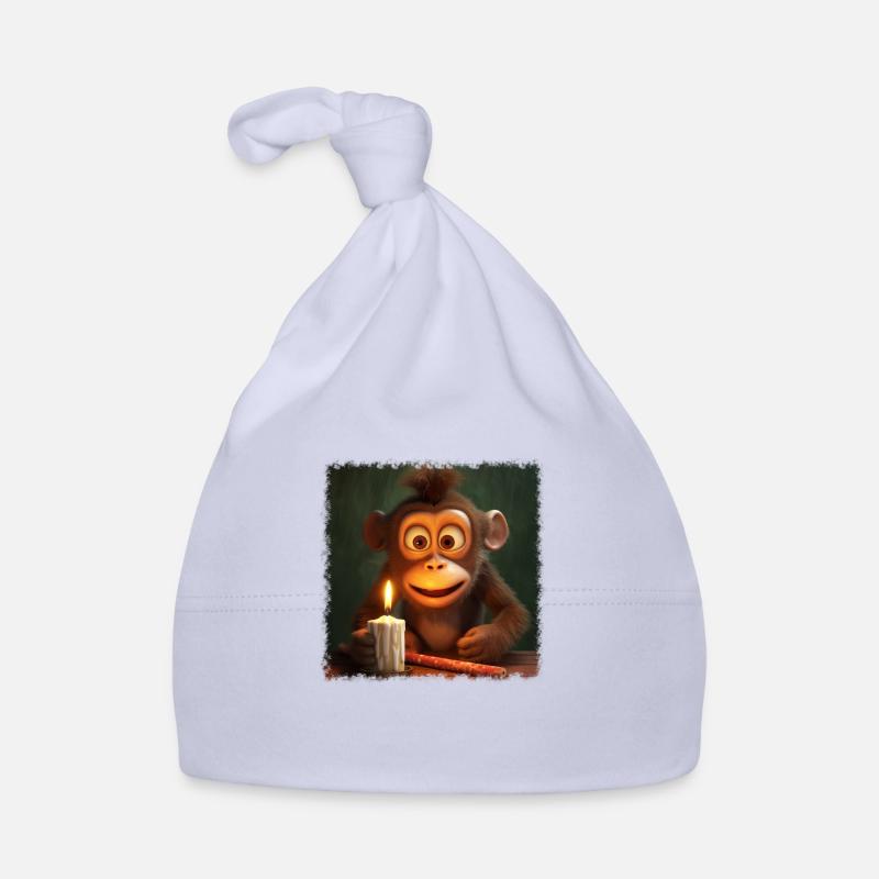 Petit singe Bonnet bio Bébé