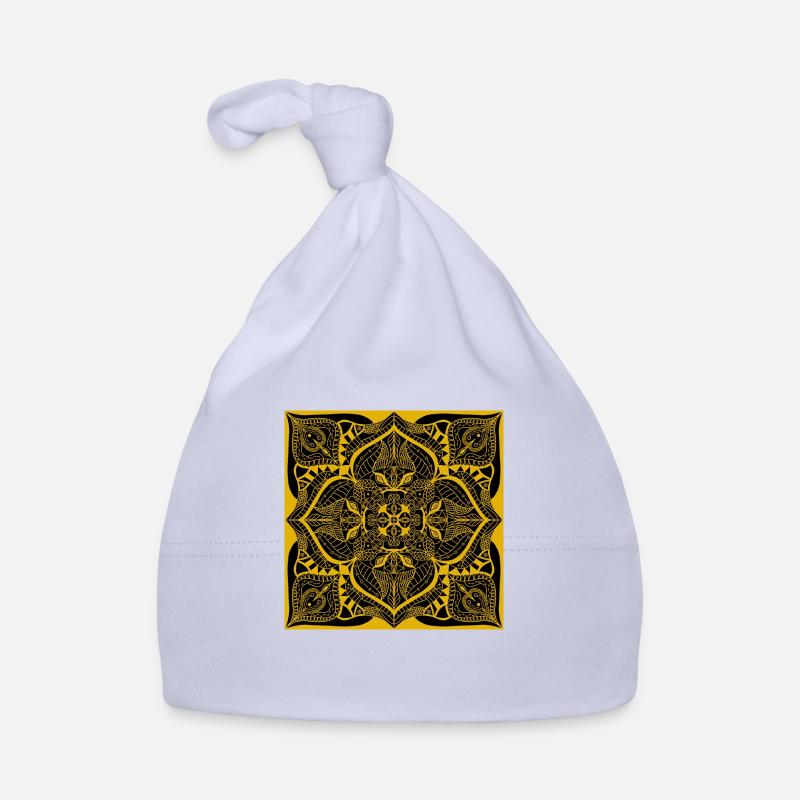 Mandala Baby Bio-Mütze