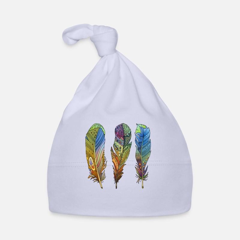Feder Baby Bio-Mütze
