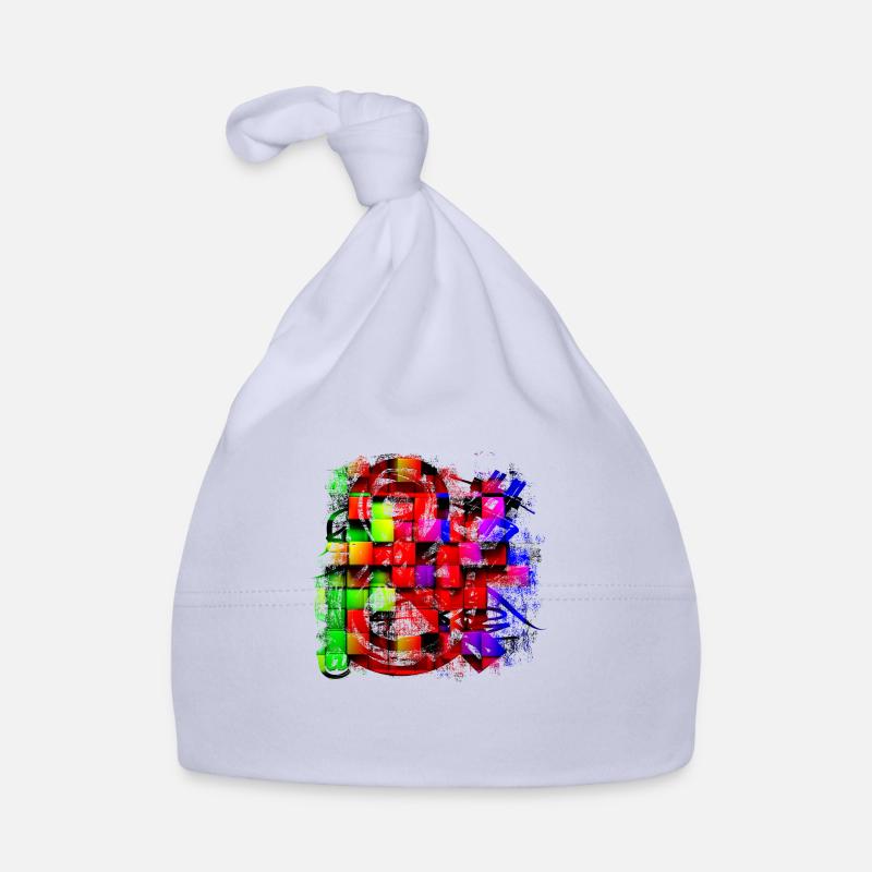Graffiti style Splash hip hop couleurs peintre couleur Bonnet bio Bébé