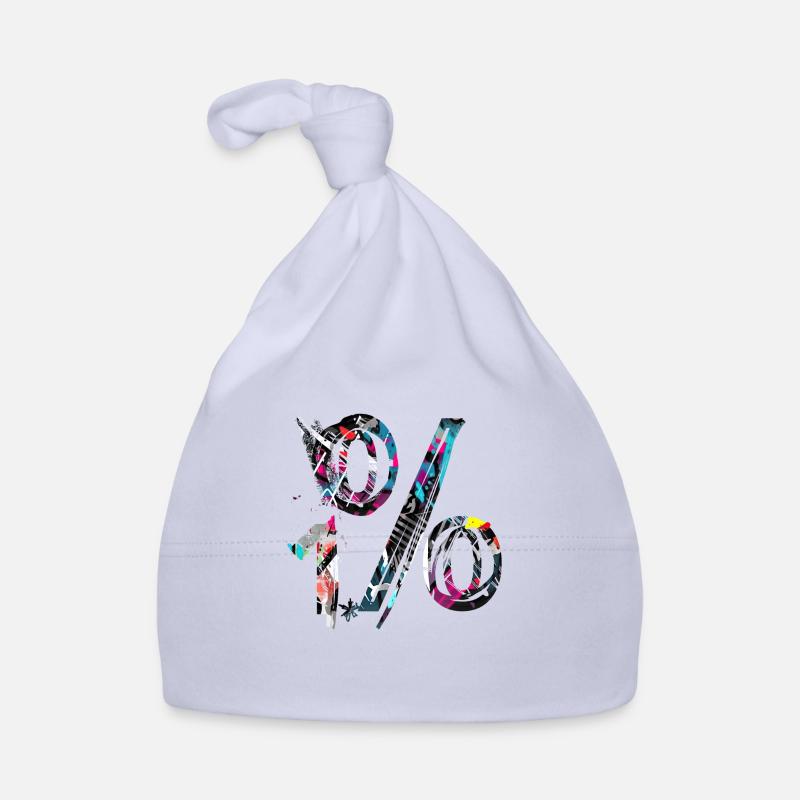 Internet email www drôle de mème grunge tech leters Bonnet bio Bébé