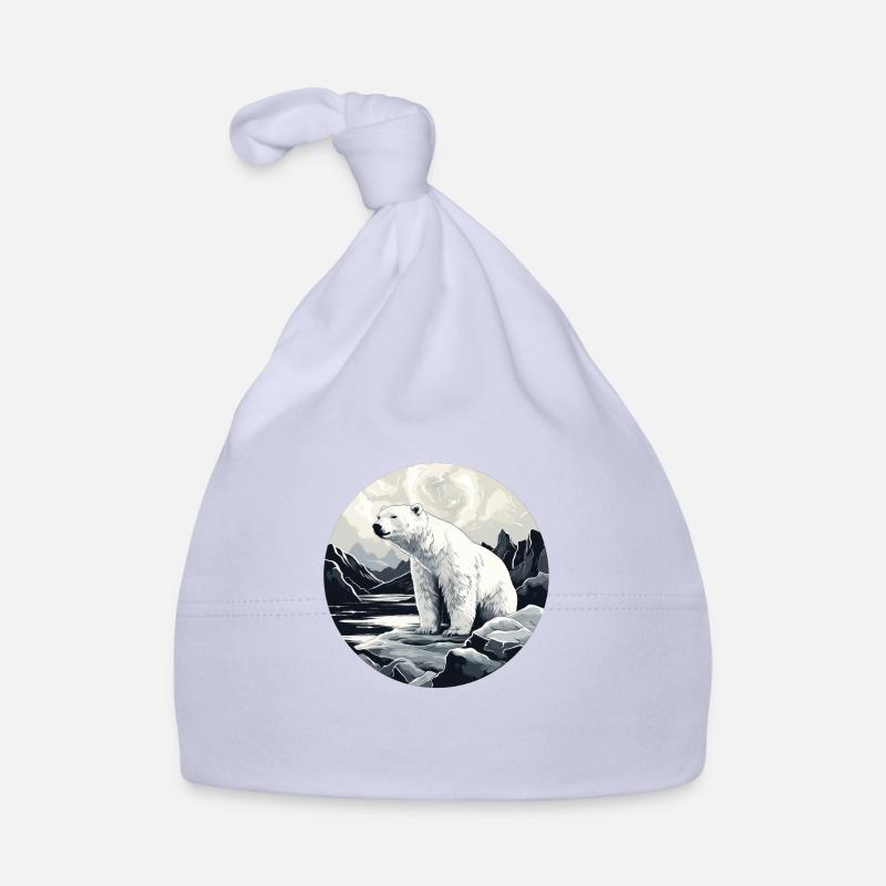 Eisbär Baby Bio-Mütze