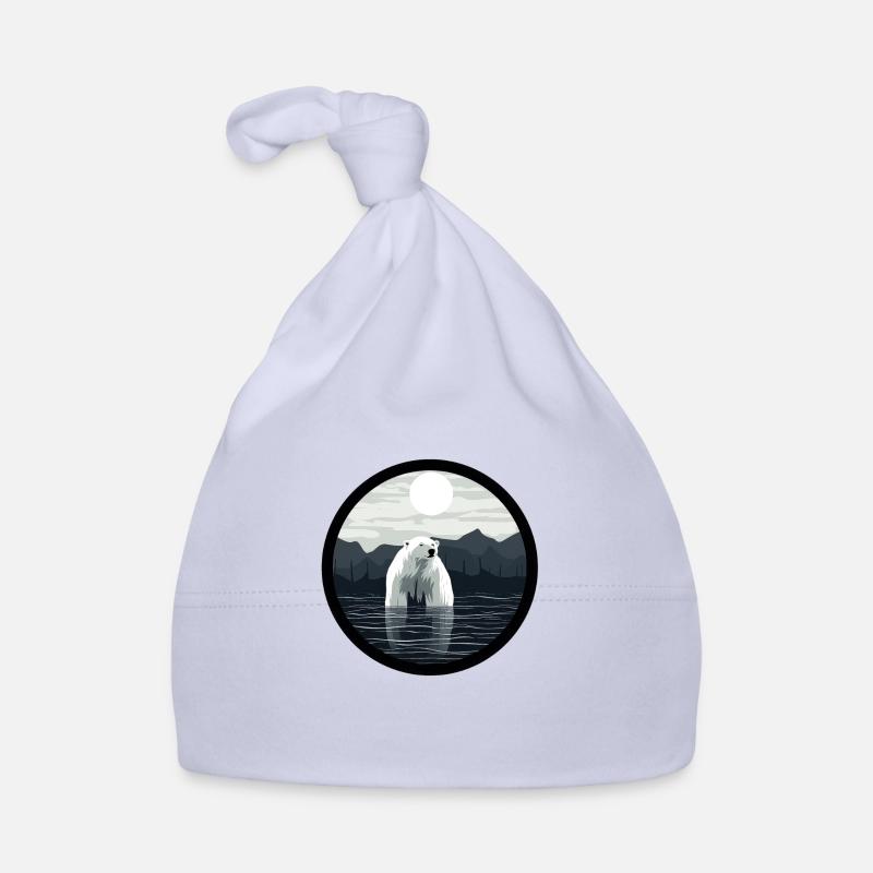 Eisbär Baby Bio-Mütze