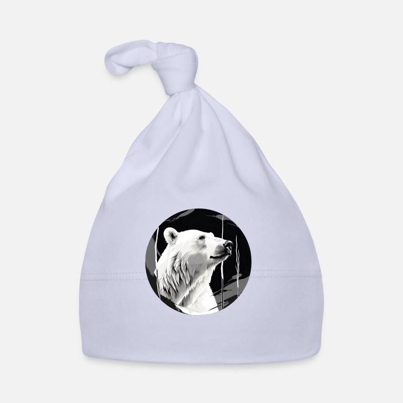 Eisbär Baby Bio-Mütze
