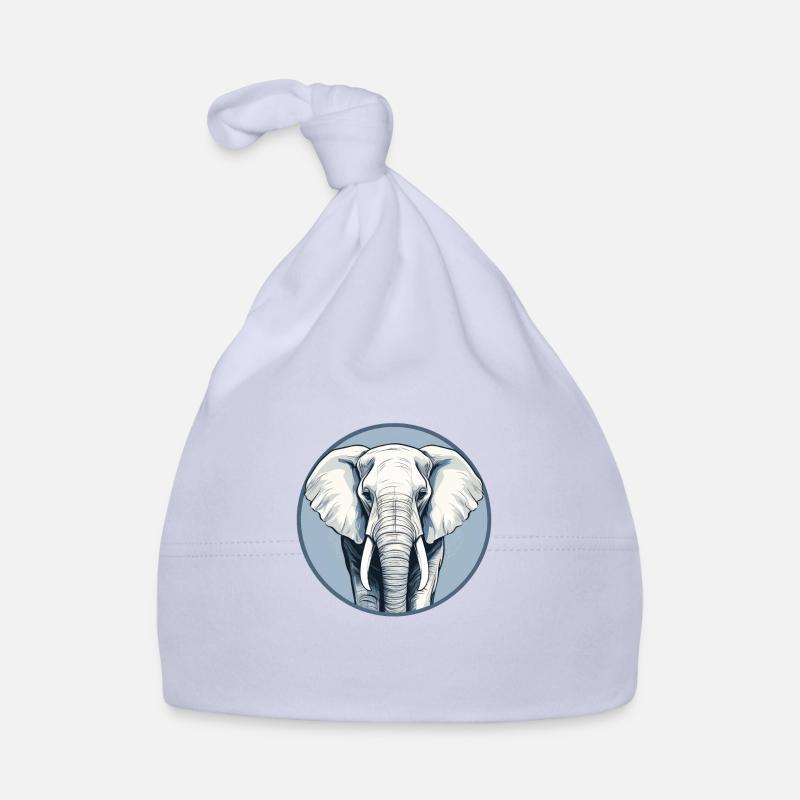 Éléphant Bonnet bio Bébé