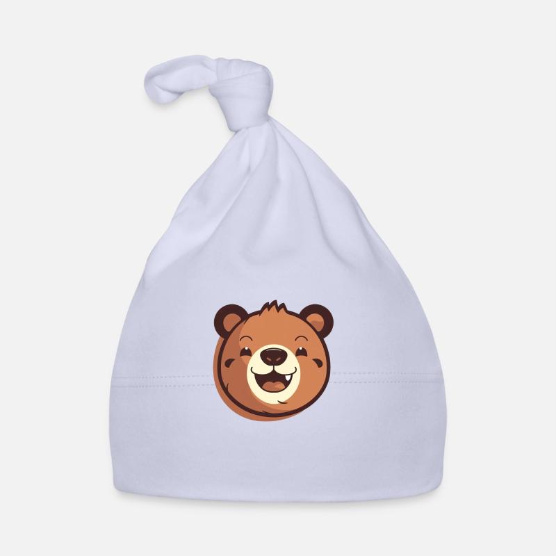 Grin and Bear It Organic Baby Cap