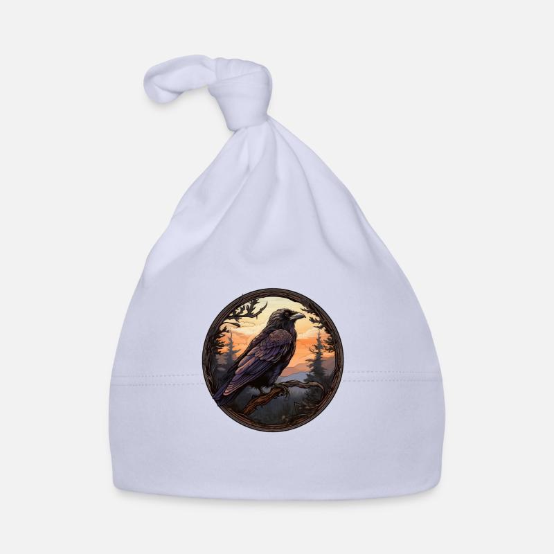 Raven Organic Baby Cap