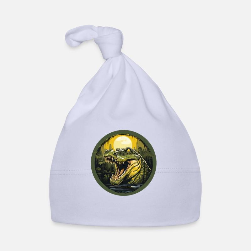 Crocodile Organic Baby Cap