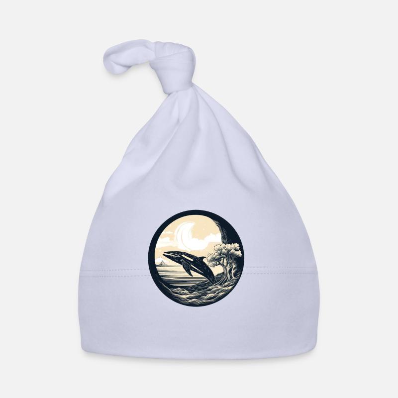 Baleine Bonnet bio Bébé