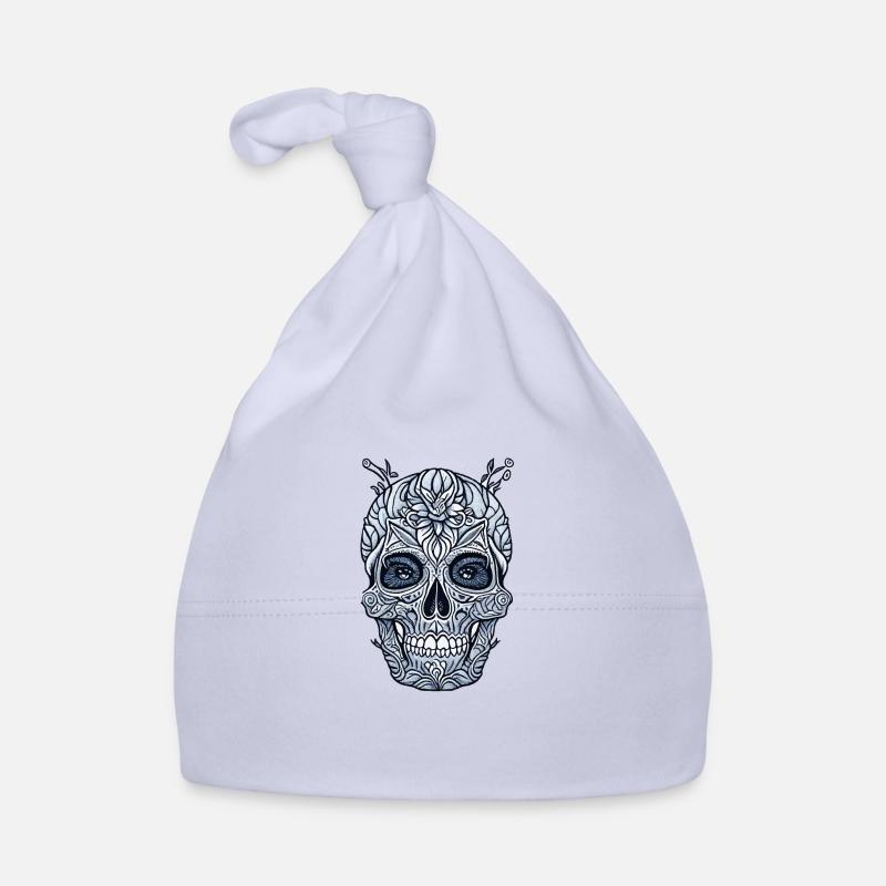 Skull Organic Baby Cap