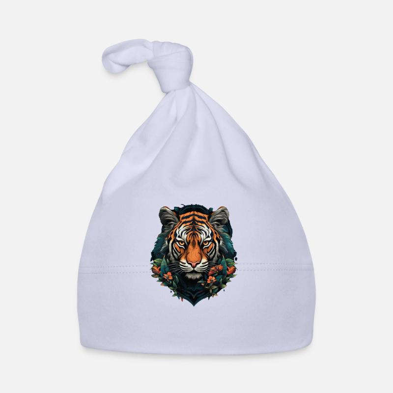 Der Tiger lauert Baby Bio-Mütze