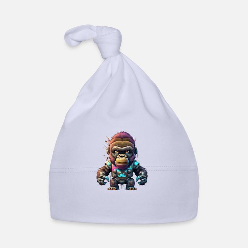 Robot Gorille Bonnet bio Bébé