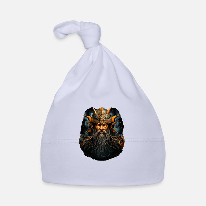 Vikings with shining eyes Organic Baby Cap