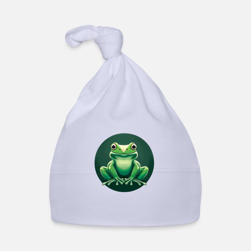 Frosch Baby Bio-Mütze