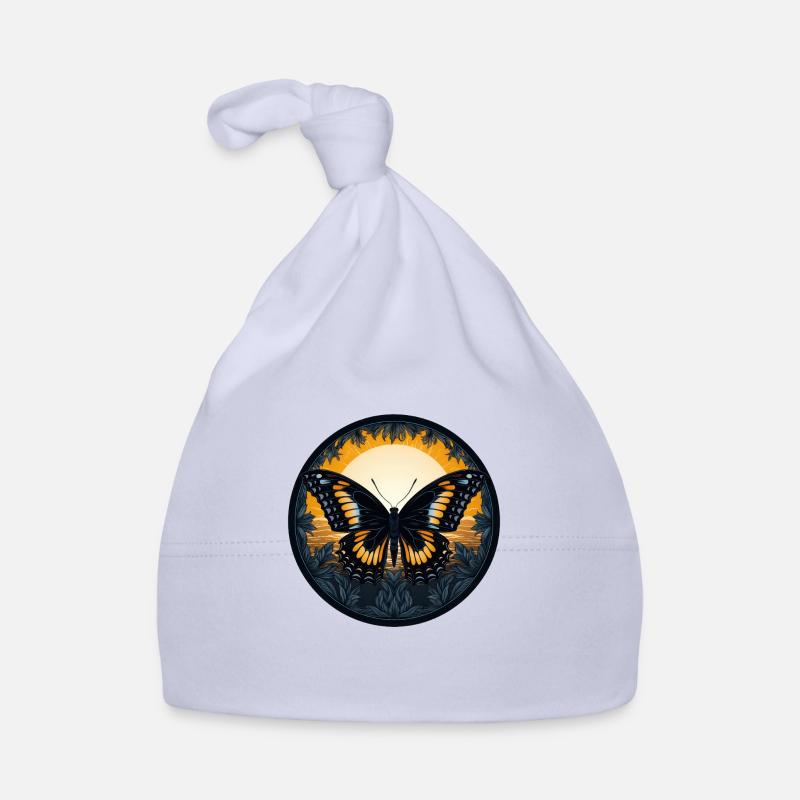 Butterfly Organic Baby Cap