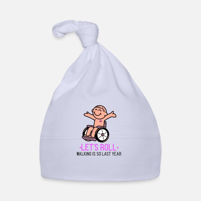Roulons - Bonnet bio Bébé - ciel