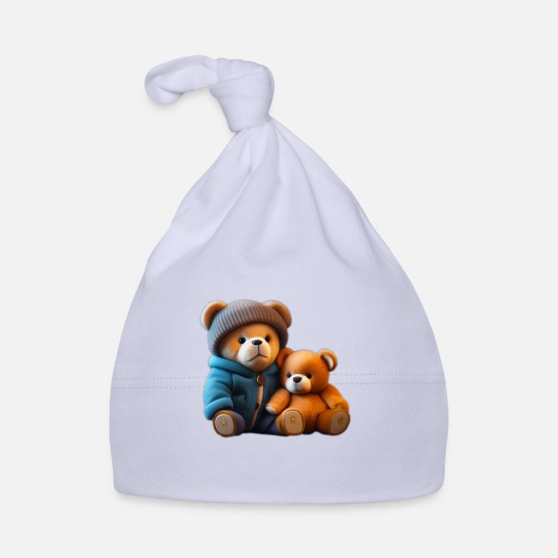 Teddybären Baby Bio-Mütze