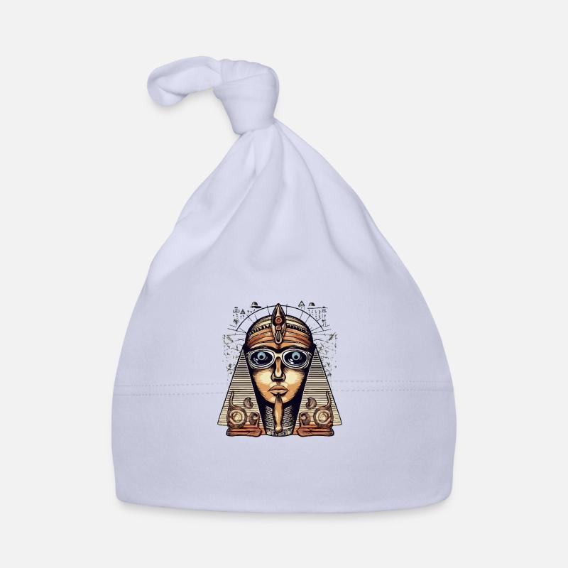 Jafi die Sphinx mit Brille Baby Bio-Mütze