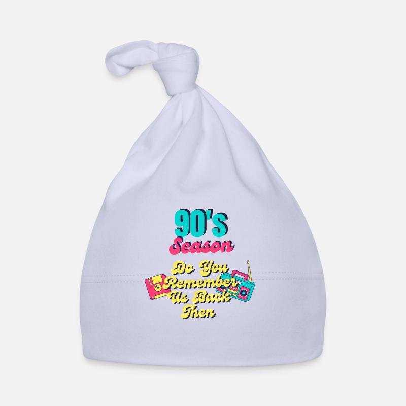 90s Do you remember us back then Organic Baby Cap