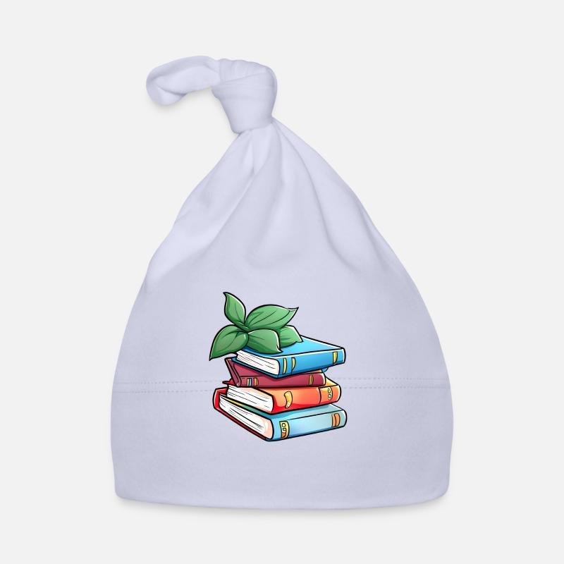 Book Reading Book Lover Gift Books Reader Organic Baby Cap
