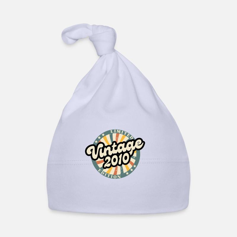 Limited edition vintage 2010 - Bonnet bio Bébé - ciel