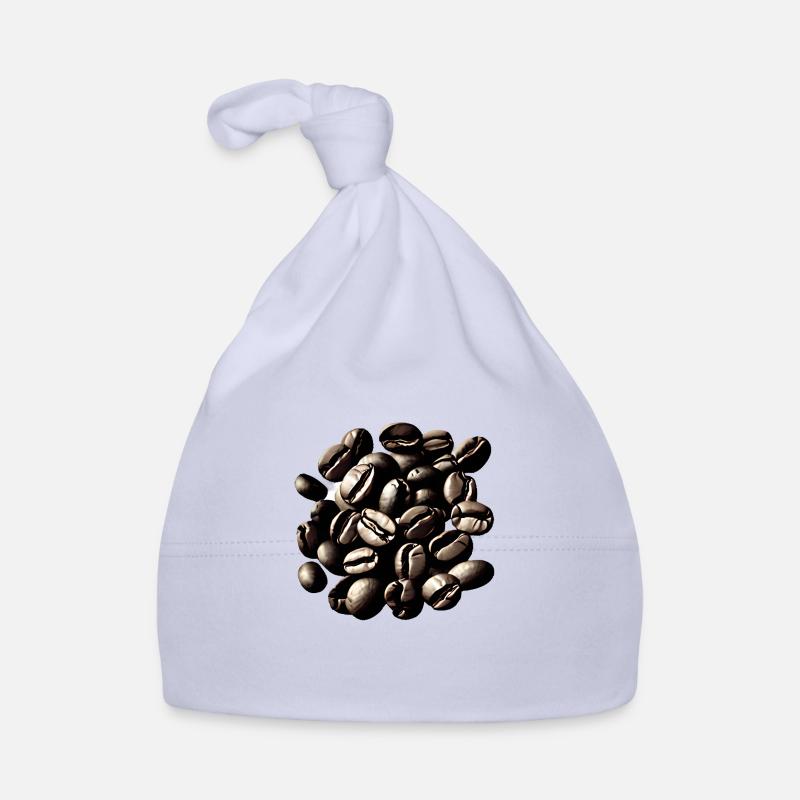 Kaffee Coffee Tasse Koffein Kaffeebohne Geschenk Baby Bio-Mütze