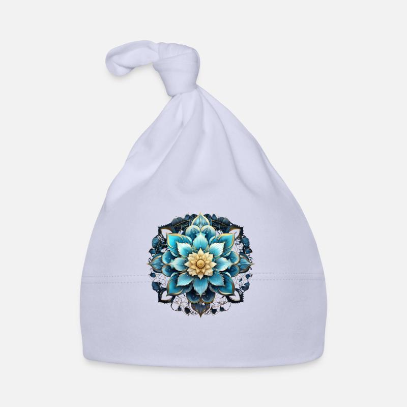 MANDALA KOSMISCH Baby Bio-Mütze