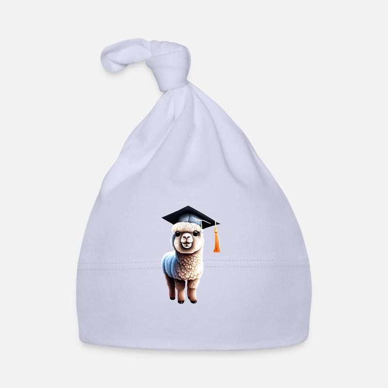 Bachelor Alpaca Graduation Studies Graduate Organic Baby Cap