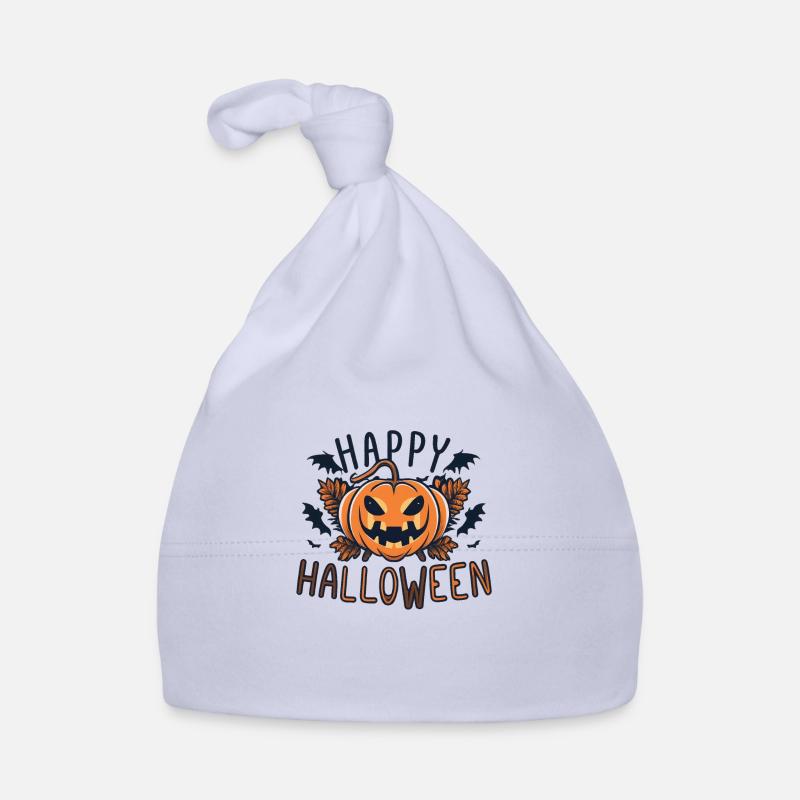 Happy Halloween Pumpkin Baby Bio-Mütze