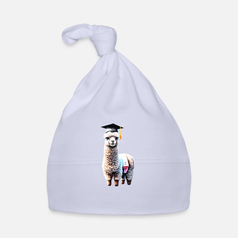 Bachelor Graduate School Leaving Certificate Alpaca Study Organic Baby Cap