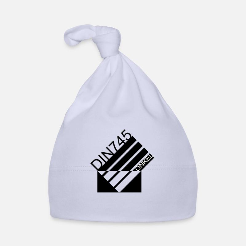 DIN ONKEL 745 - Bonnet bio Bébé - ciel