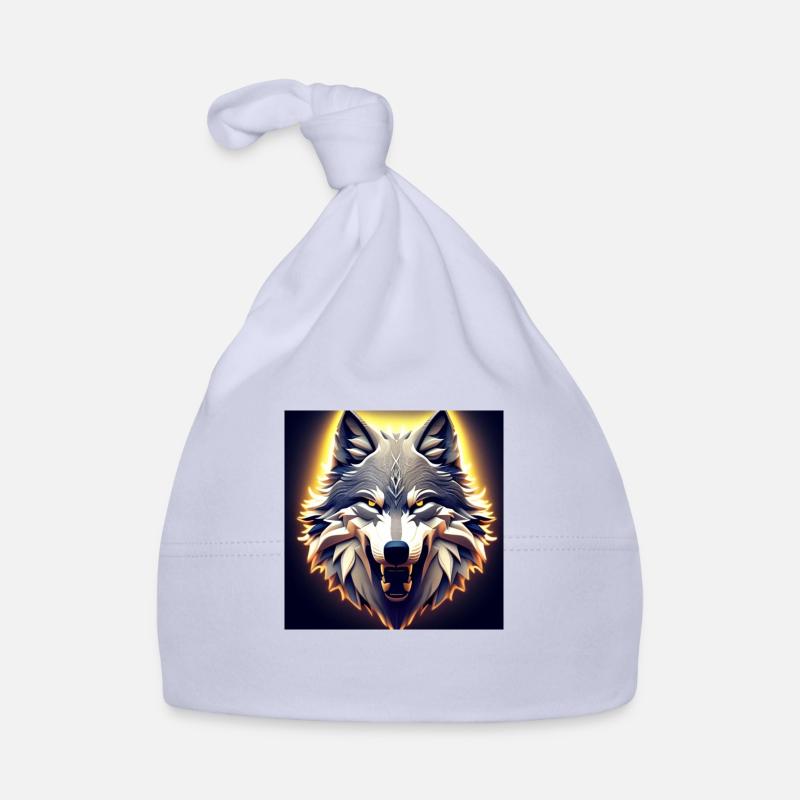 Wolfskopf Baby Bio-Mütze