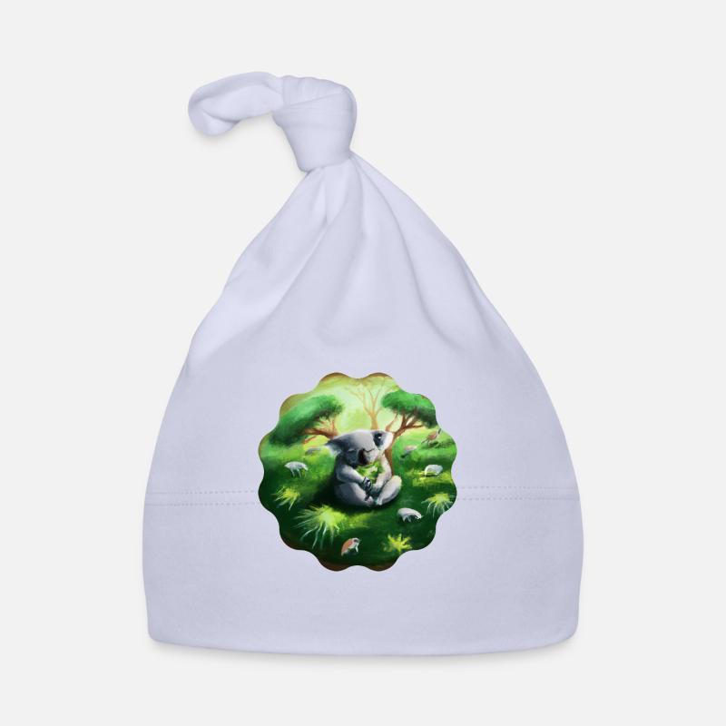 Koala endormi Bonnet bio Bébé