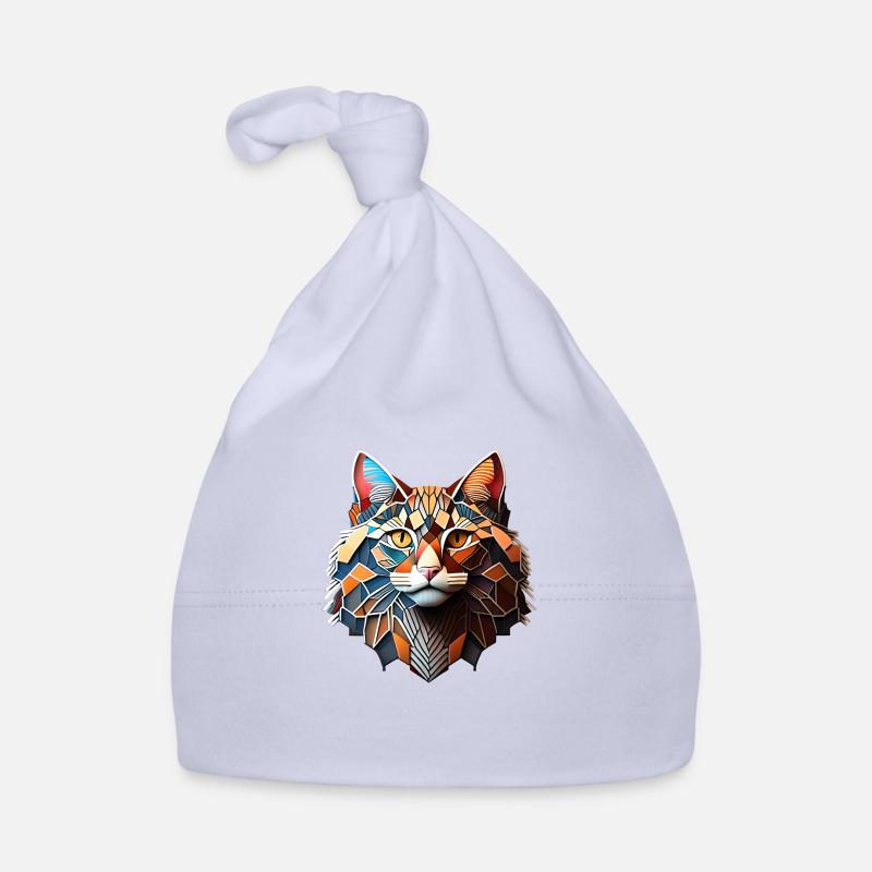 Chat Maine Coon Propriétaire Chat Chaton Bonnet bio Bébé