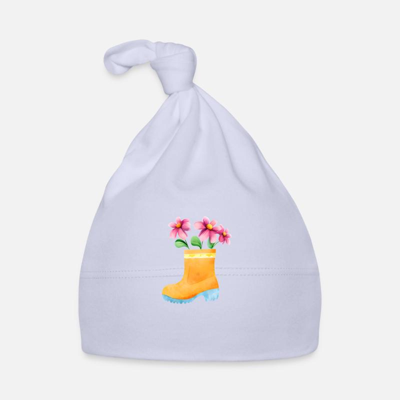 Blume Garten Hobbygärtner Gärtner Geschenk Blumen Baby Bio-Mütze