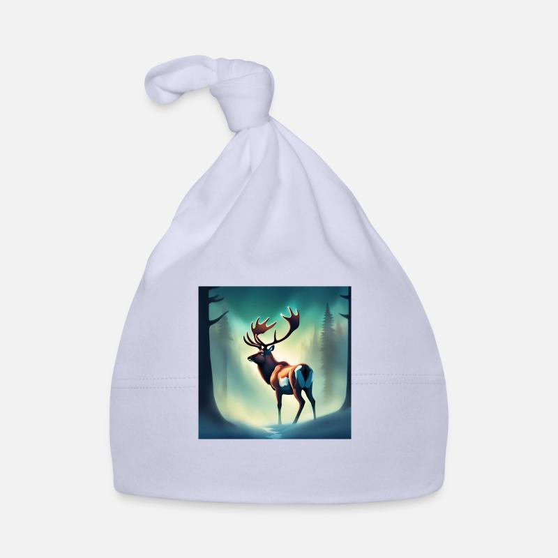 Caribou forêt canadienne Bonnet bio Bébé