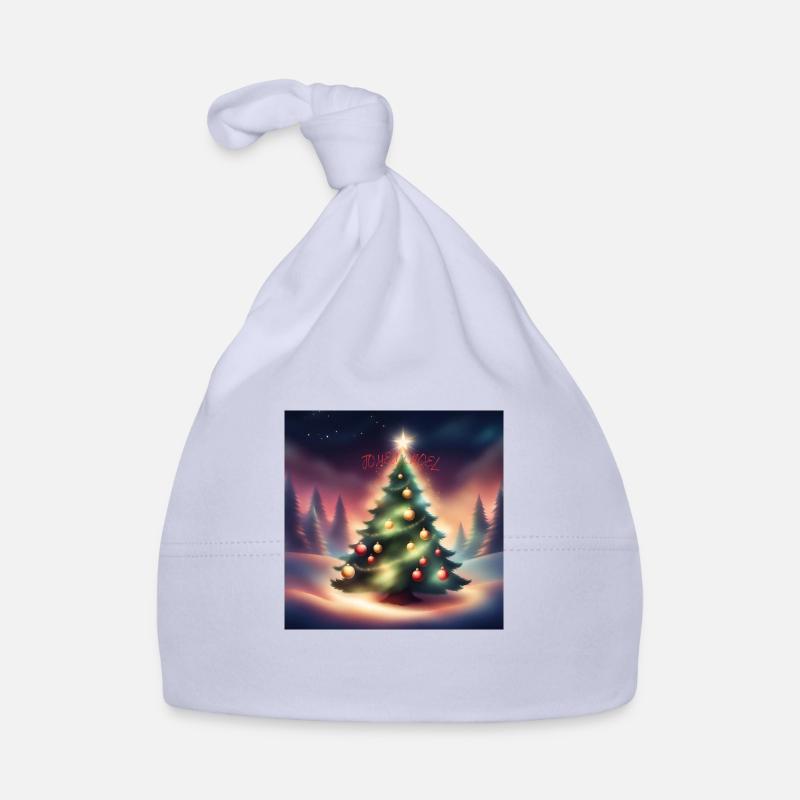 Froher Weihnachtsbaum Baby Bio-Mütze