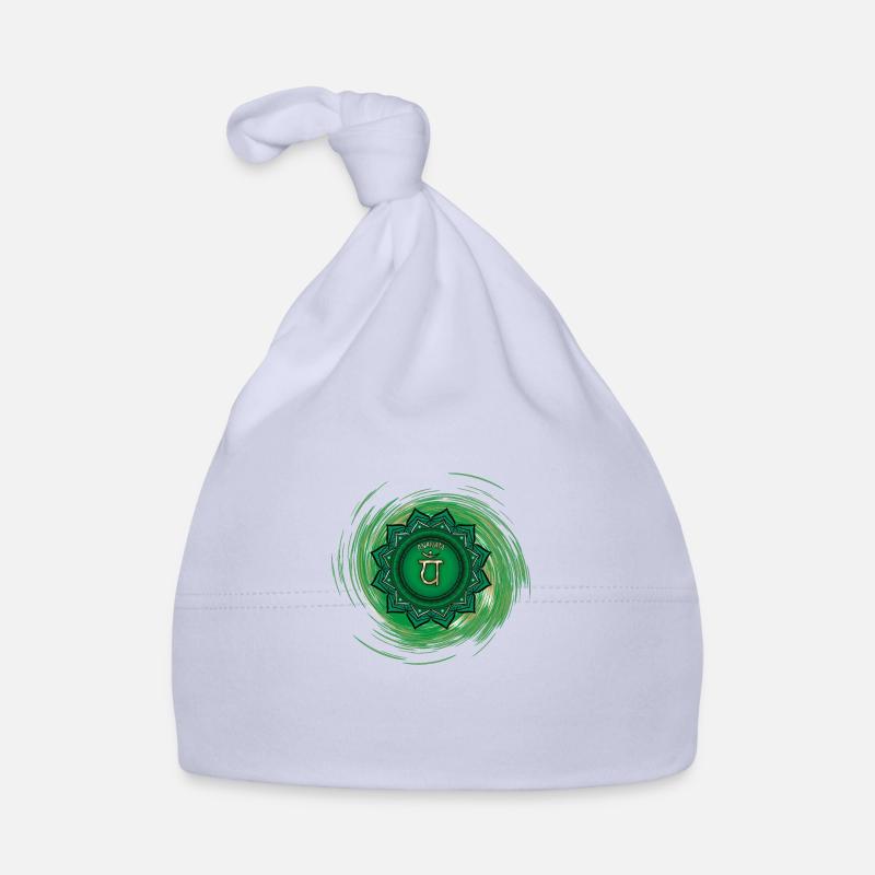 Anahata Fourth Chakra Organic Baby Cap