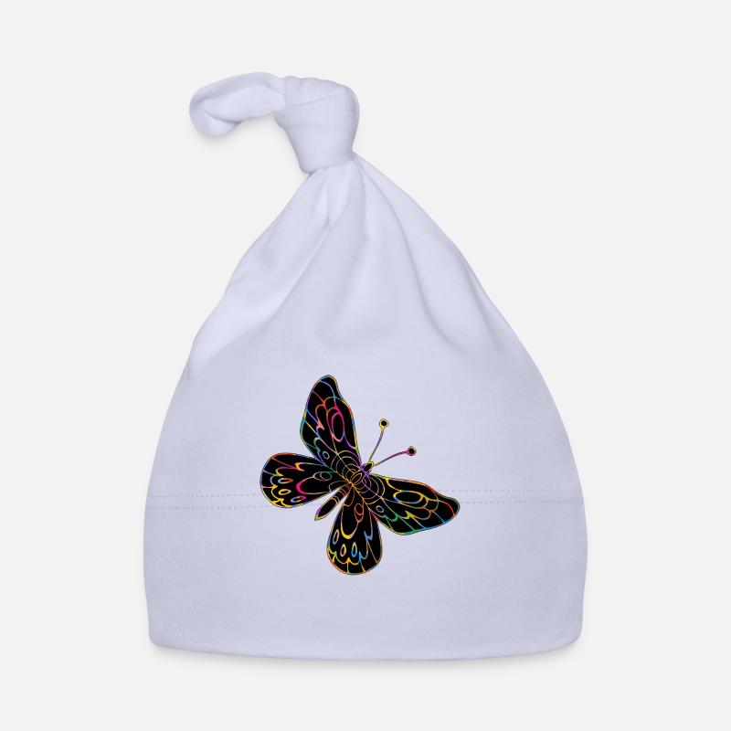 Butterfly Organic Baby Cap