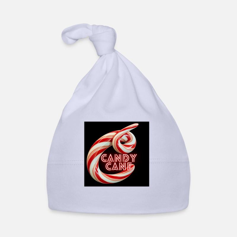 Candy Cane Baby Bio-Mütze