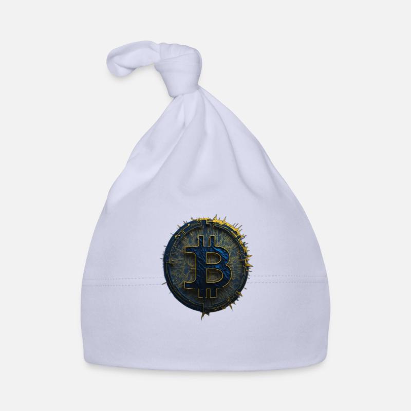 Bitcoin Or Bleu Bonnet bio Bébé