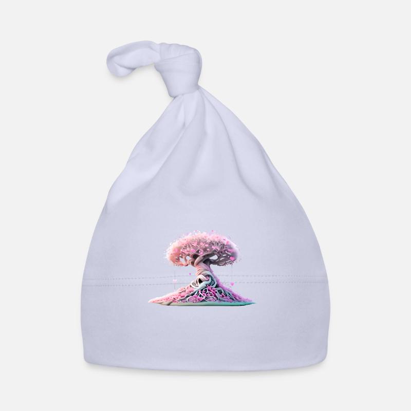 Lebensbaum Valentinstag Baum des Lebens Liebe Baby Bio-Mütze