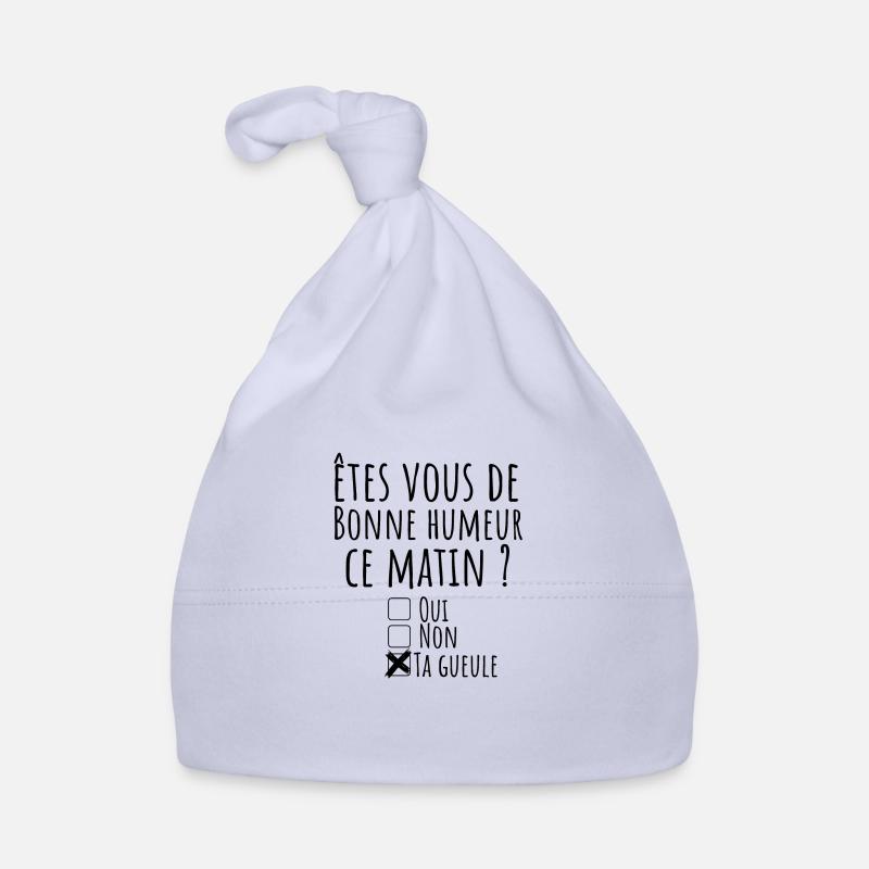 Gute Laune lustige Geschenkidee Baby Bio-Mütze