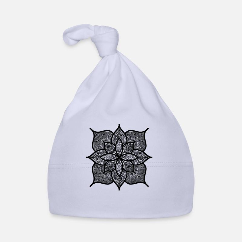 Mandala Baby Bio-Mütze